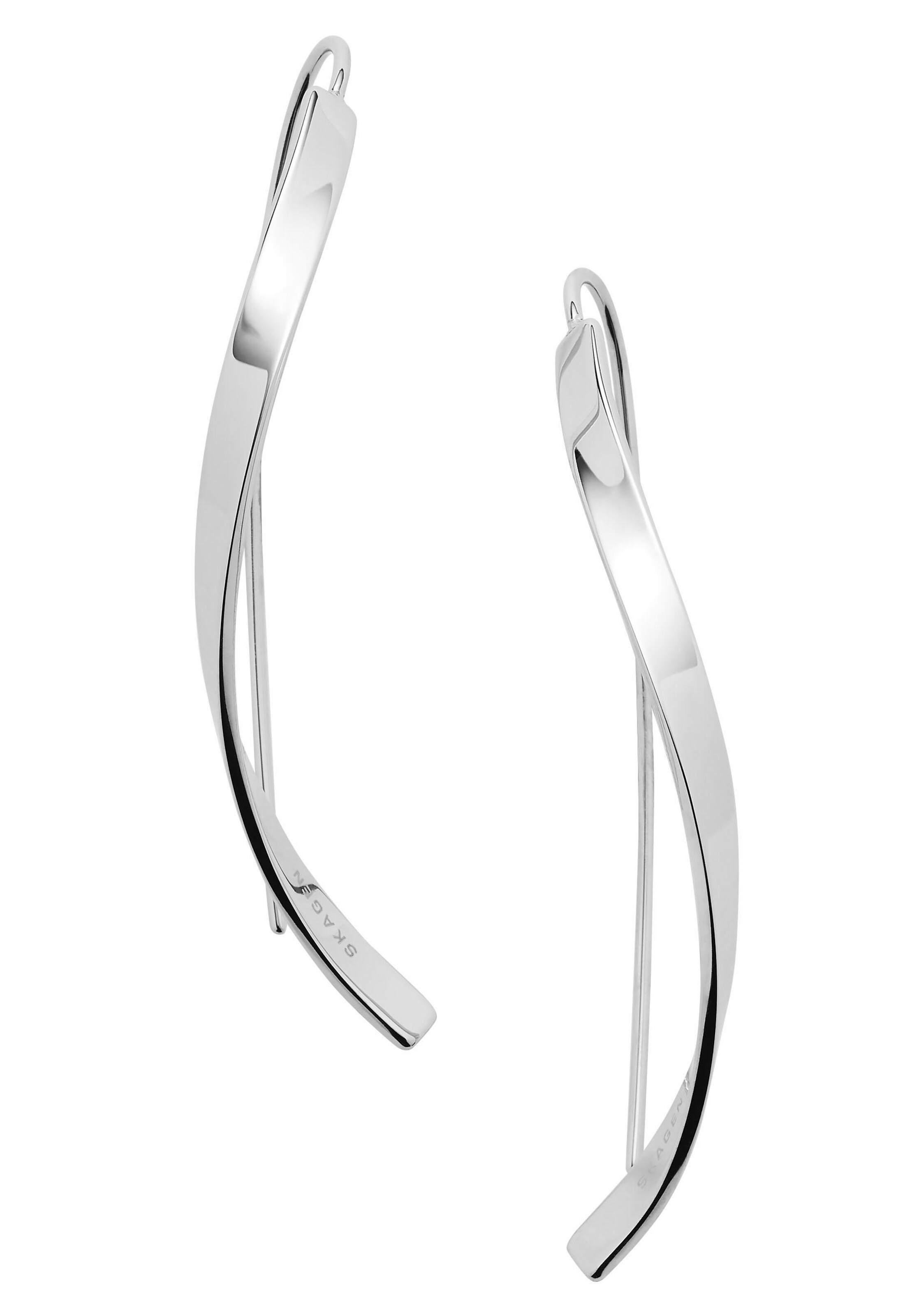 SKAGEN Ohrhänger in Silber: Vorderseite