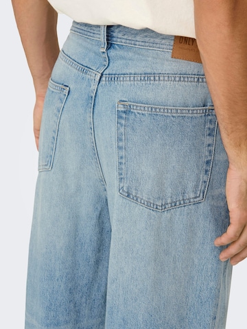 Only & Sons Loosefit Jeans '22032330'‌‌‌‌‌‌‌ in Blau