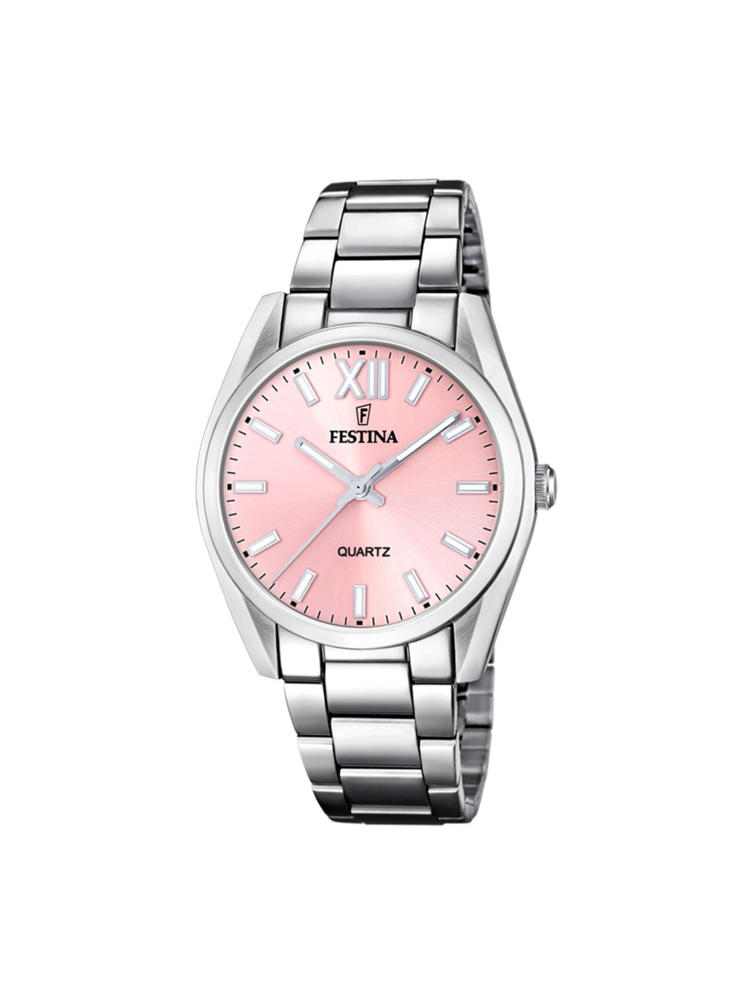 FESTINA Analoog horloge 'Boyfriend' in Roze: voorkant