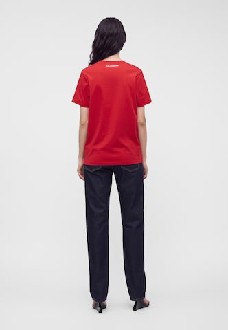 Karl Lagerfeld - Camiseta en rojo