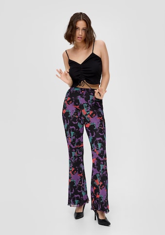 QS Flared Pants in Mixed colors