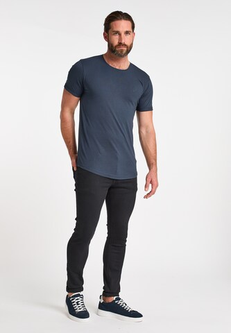 IZIA T-Shirt 'Bridgeport' in Blau