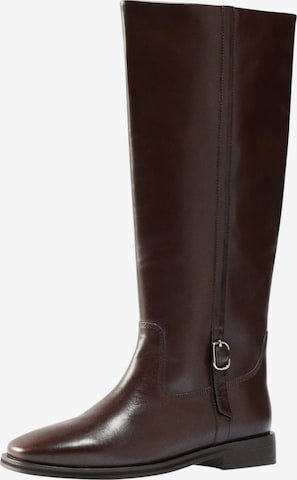 Bottes The Set en marron : devant