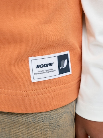 Jack & Jones Junior Sweatshirt 'JCOECHO' in Orange