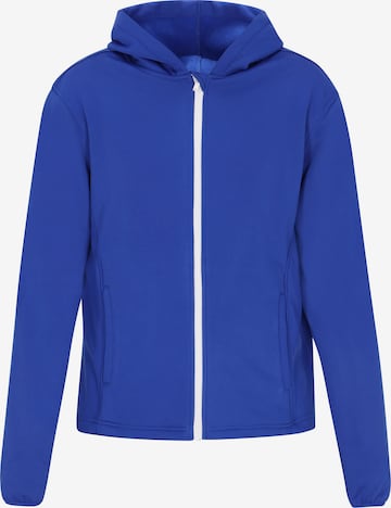 Mo ATHLSR Sweatjacke in Blau: Vorderseite