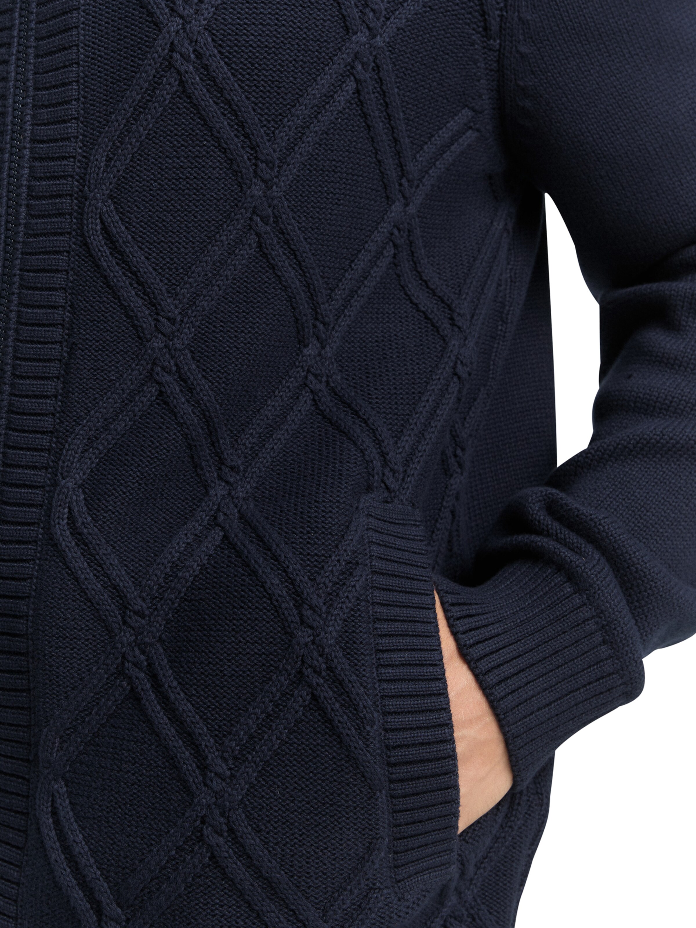 TOM TAILOR Kardigan w kolorze niebieski