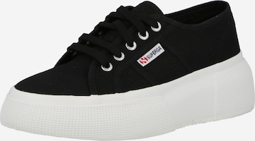 SUPERGA Sneakers laag 'Cotu' in Zwart: voorkant