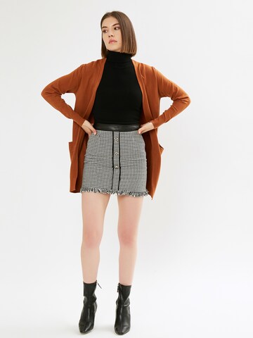 Cardigan Influencer en marron