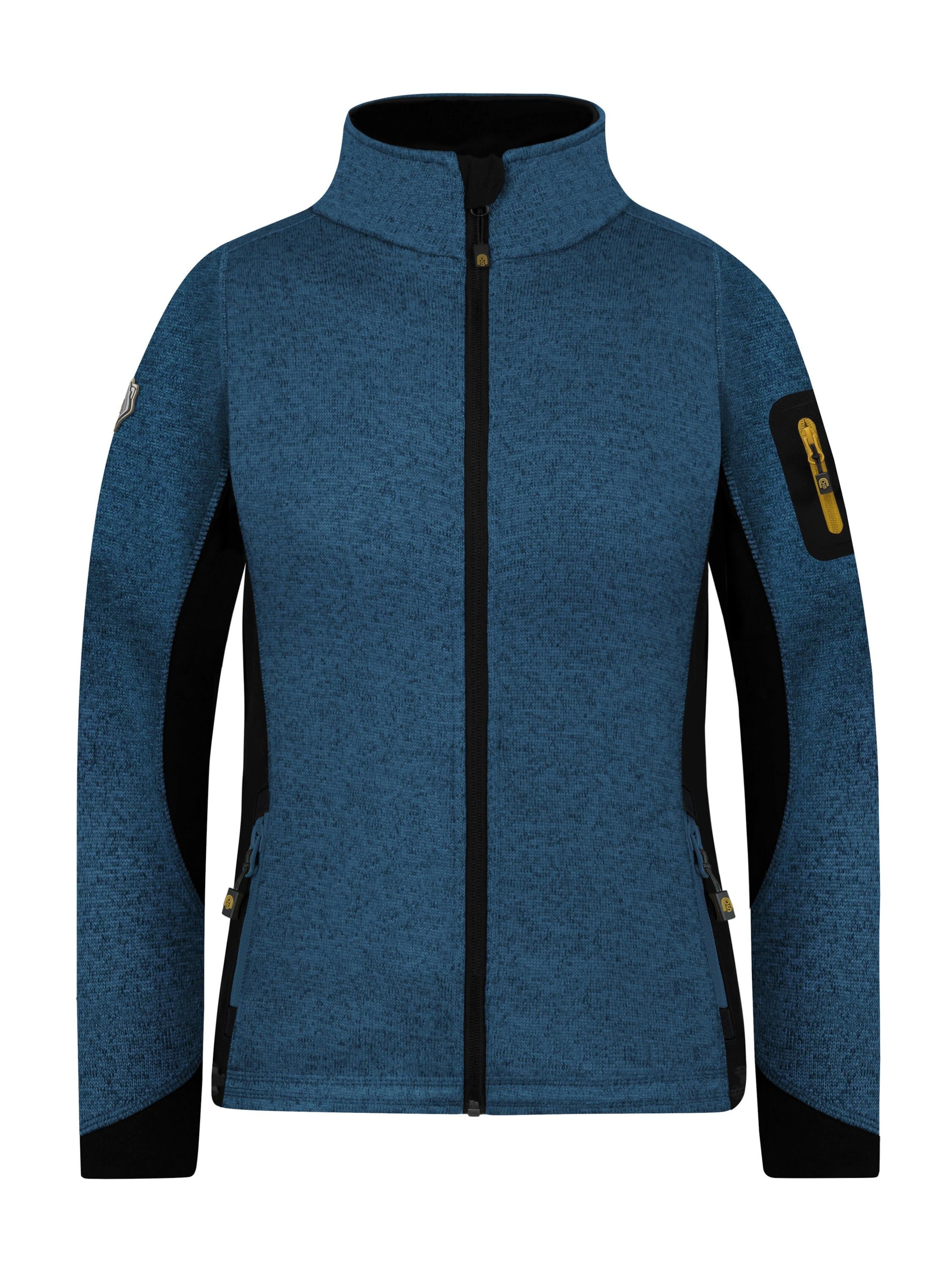 normani Functionele fleece jas in Blauw: voorkant