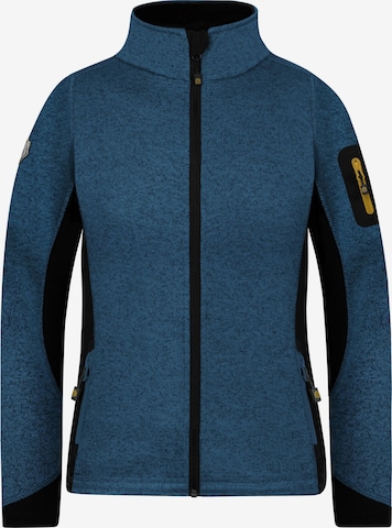 normani Athletic fleece jacket in Blue: front