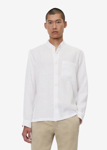 Coupe regular Chemise Marc O'Polo en blanc : devant