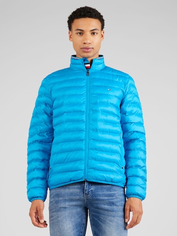 TOMMY HILFIGER Between-season jacket in Blue: front