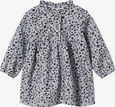 MANGO KIDS Kjole 'LIV' i røkblå / nattblått / mørkerød, Produktvisning