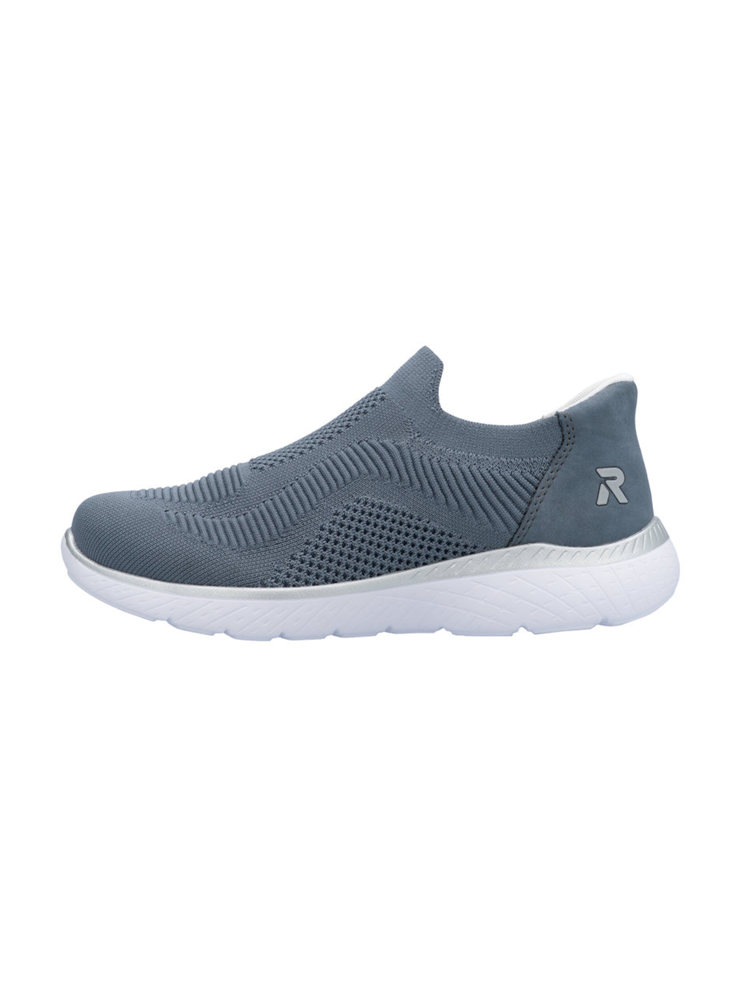 Rieker Sport Спортни обувки Slip On в синьо