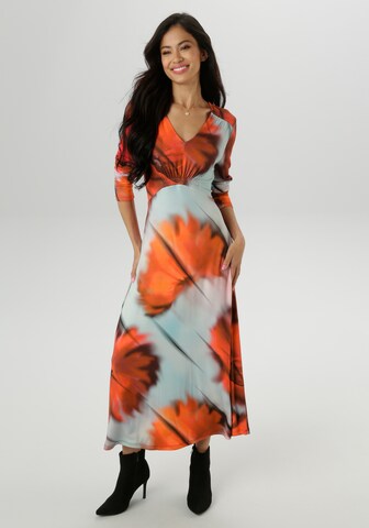 Aniston SELECTED Evening Dress in Red