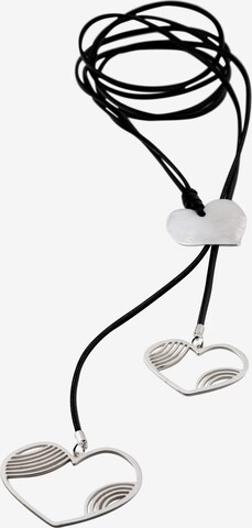 J. Jayz Necklace in Silver: front
