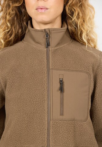 Whistler Fleece Jacket 'Felis' in Brown