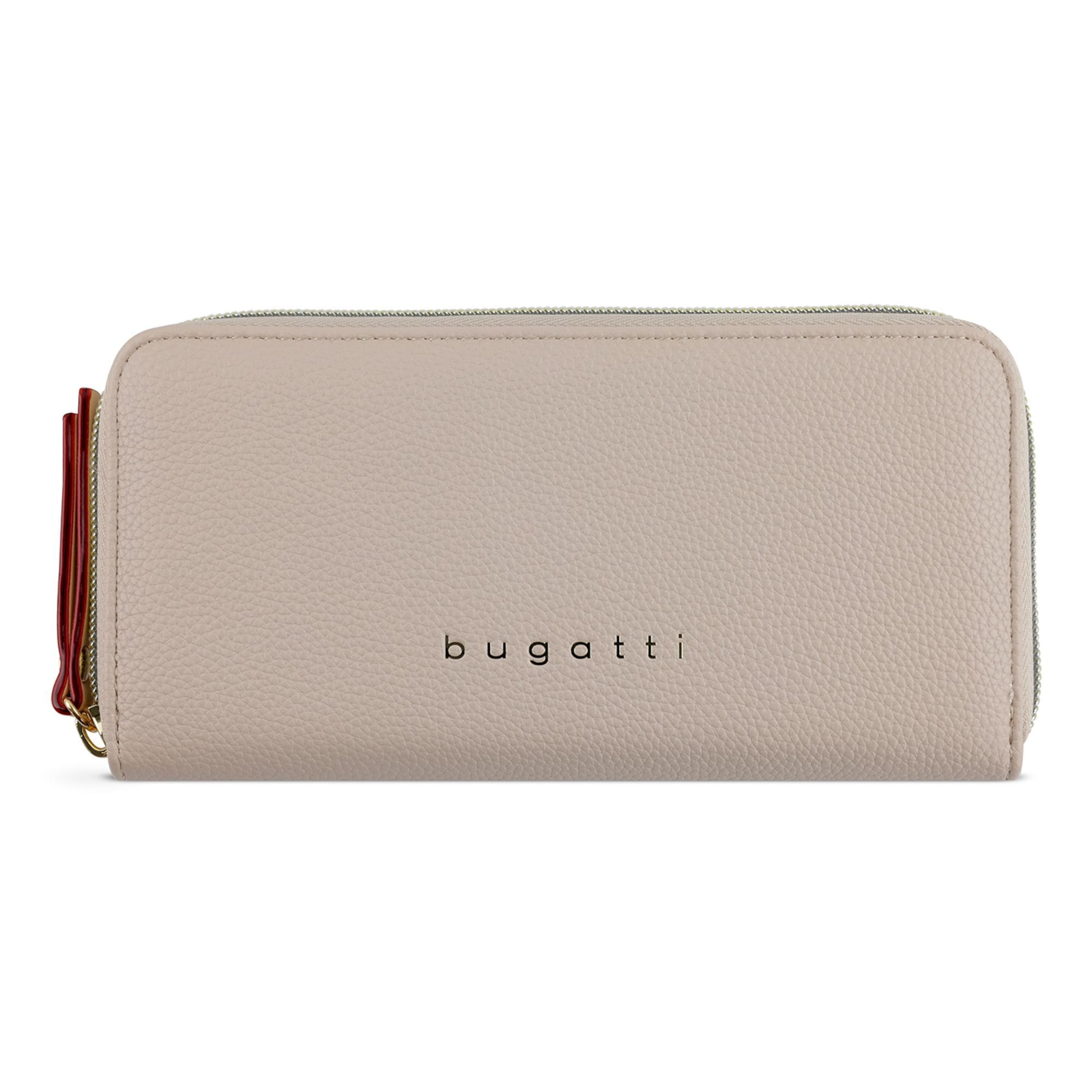 bugatti Portemonnee 'Ella' in Beige: voorkant