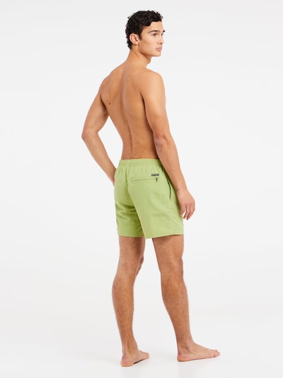PROTEST Badeshorts 'FASTER' in grün, Produktansicht