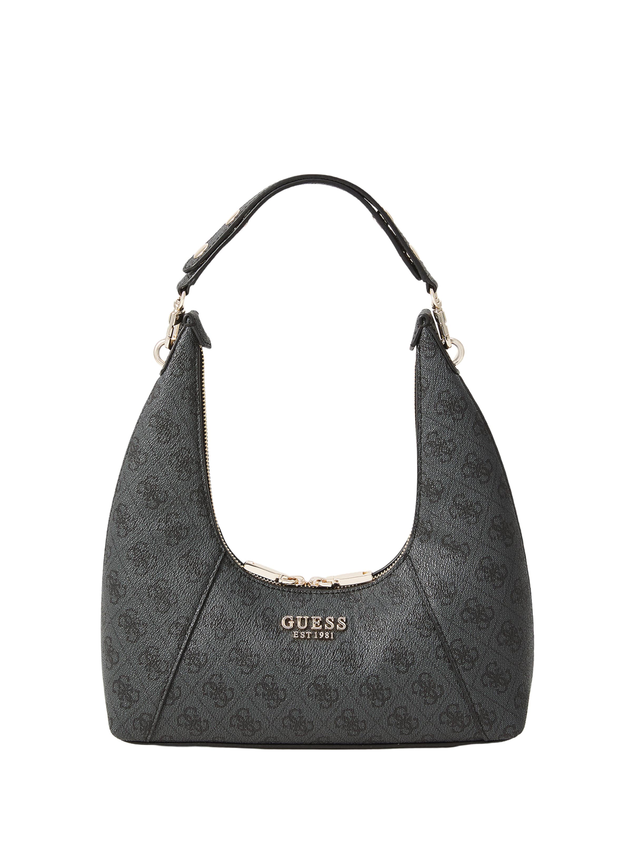 GUESS Schultertasche 'Calista' in Grau: Vorderseite