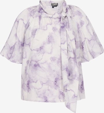 Chemisier DreiMaster Vintage en violet : devant