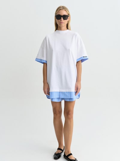 FEMSSY Shirt 'DUA T-SHIRT WHITE'‌‌‌‌‌‌ in weiß, Produktansicht