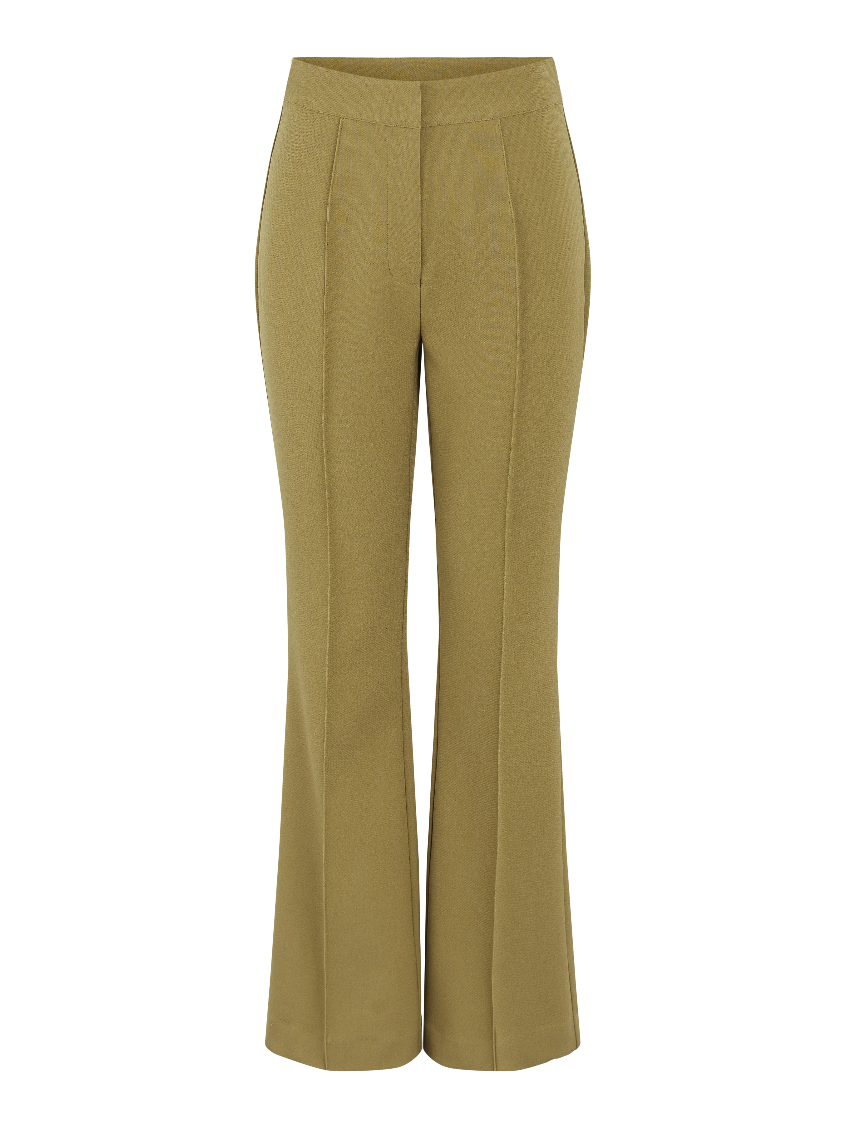 Odzież qOWnl Y.A.S Spodnie w kant Crima w kolorze Brązowym 