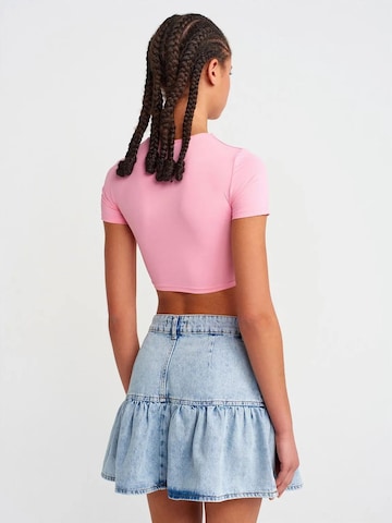 T-shirt Dilvin en rose