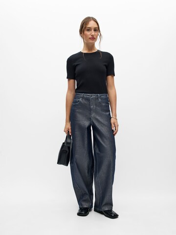 Barrel Jean 'OBJMOJI' OBJECT en bleu