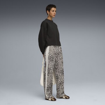 PUMA Wide leg Broek 'T7 Luxe' in Wit