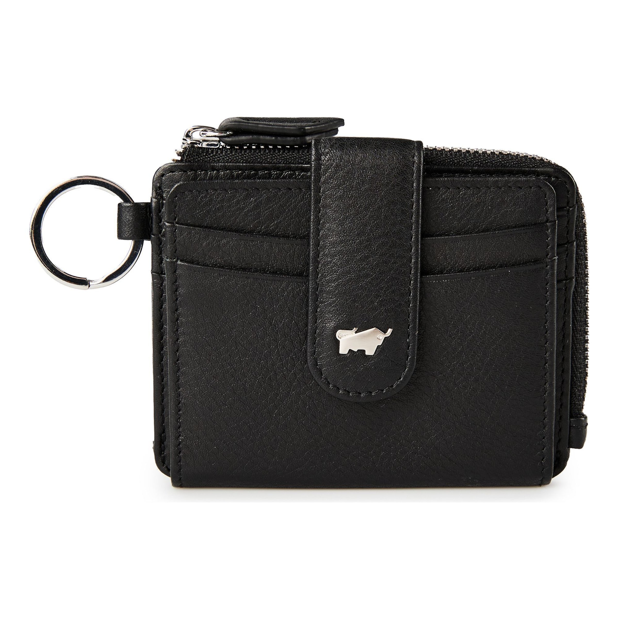 Braun Büffel Portemonnaie 'Joy' in Schwarz: Vorderseite