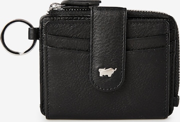 Porte-monnaies 'Joy' Braun Büffel en noir : devant