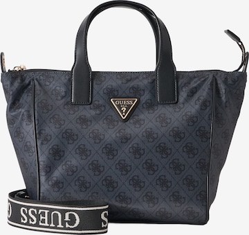 Borsa a mano 'Adrian' di GUESS in nero: frontale