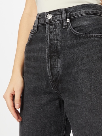 AGOLDE Szeroka nogawka Jeansy w kolorze czarny