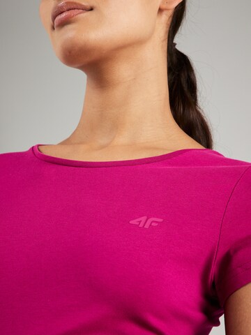4F Функциональная футболка 'F0906' в Ярко-розовый