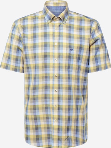 FYNCH-HATTON Regular fit Overhemd in Blauw: voorkant