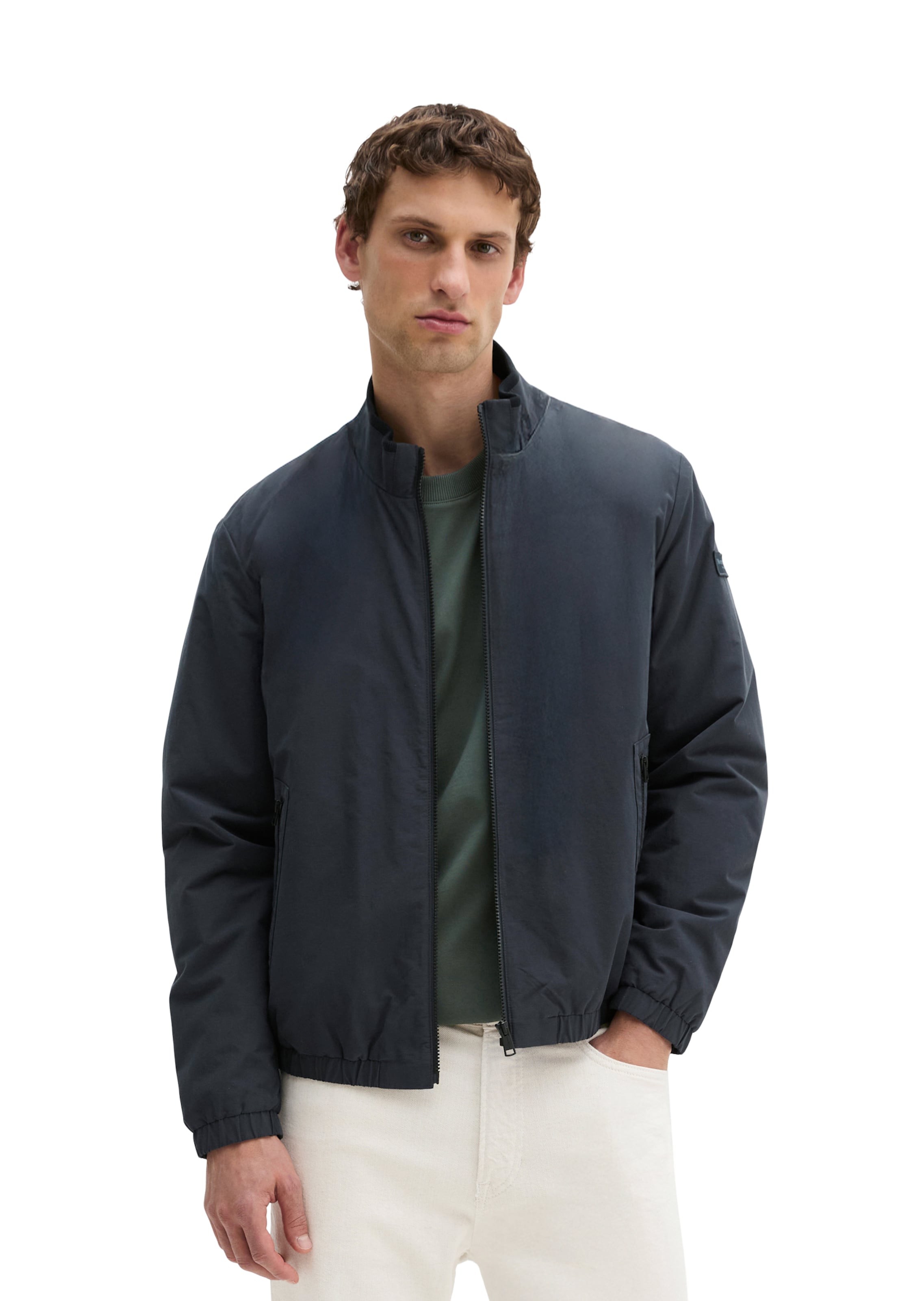 Marc O'Polo Between-Season Jacket in Blue: front