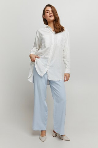 b.young Wide leg Broek 'FALAKKA' in Blauw