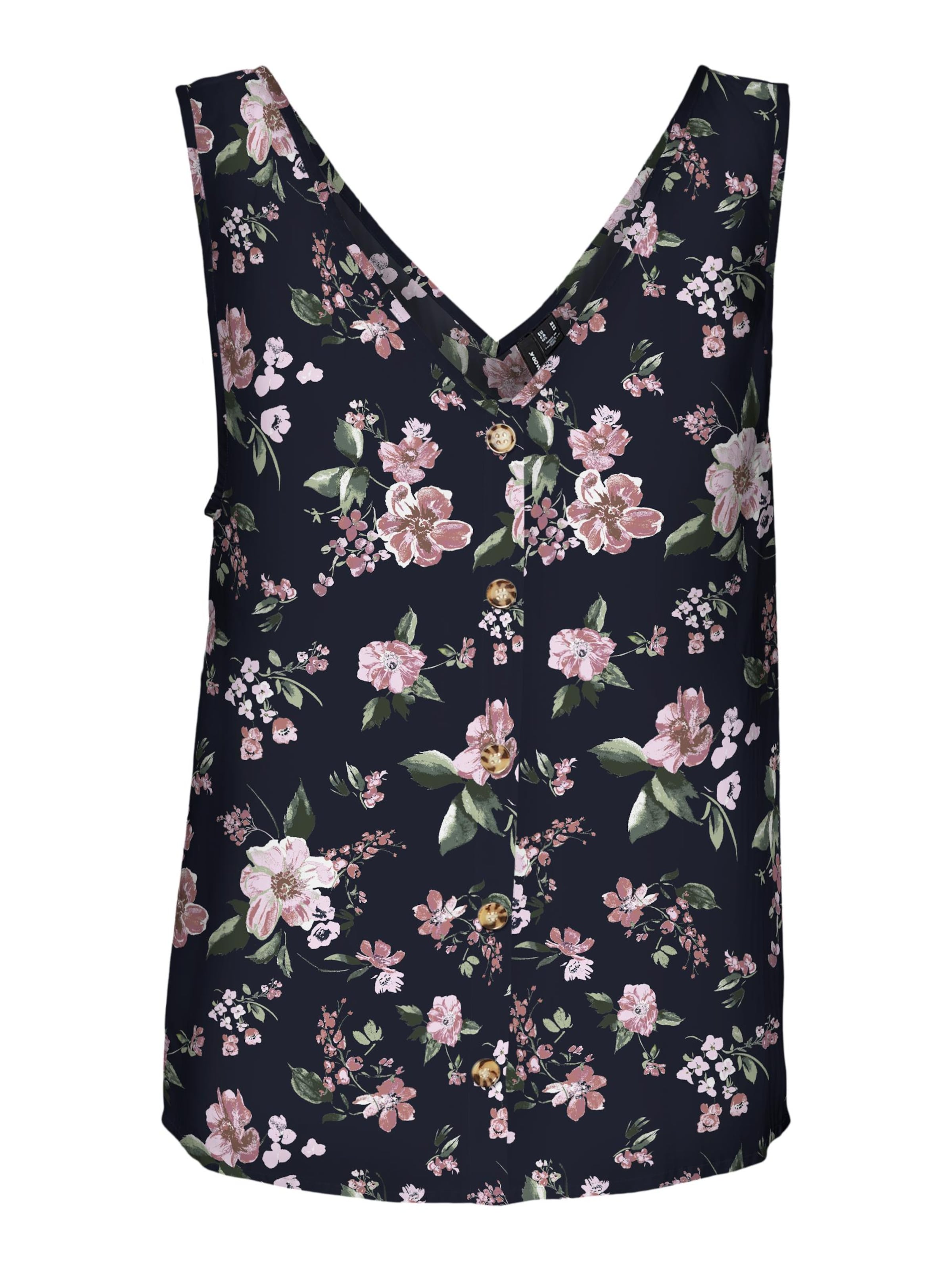 VERO MODA Bluse 'VMBUMPY' in Blau: Vorderseite