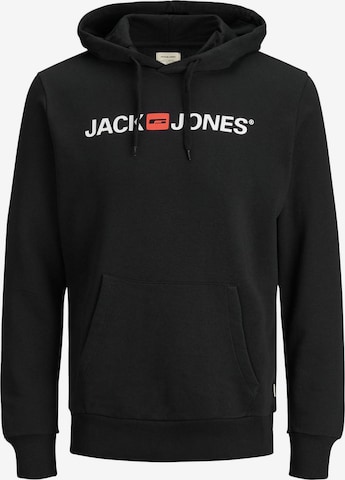 JACK & JONES Sweatshirt 'Corp' in Black: front