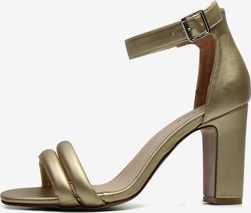 Celena Strap sandal 'Chelsie' in Gold: front