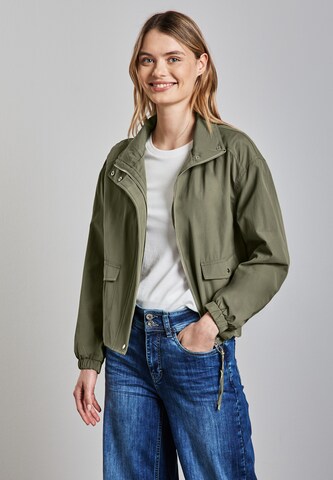STREET ONE Between-Season Jacket in Green: front