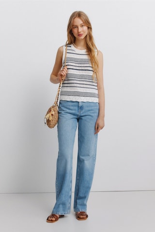 Tops en tricot Springfield en blanc