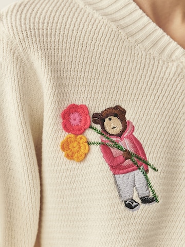 TATUUM Strickjacke 'NOVIE' in Weiß