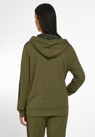 Anna Aura Zip-Up Hoodie in Green