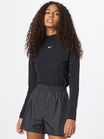 T-shirt Nike Sportswear en noir : devant