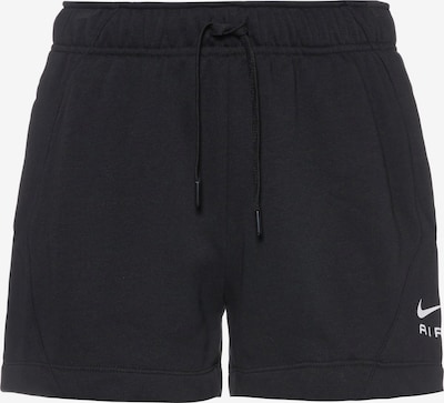 Pantaloni Nike Sportswear pe negru / alb, Vizualizare produs