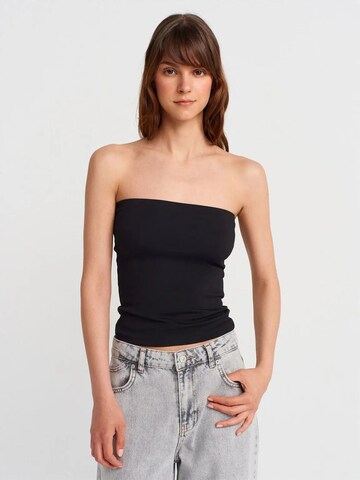 Dilvin Bluse 'Blusen'‌‌‌‌‌‌‌‌ in Schwarz: Vorderseite