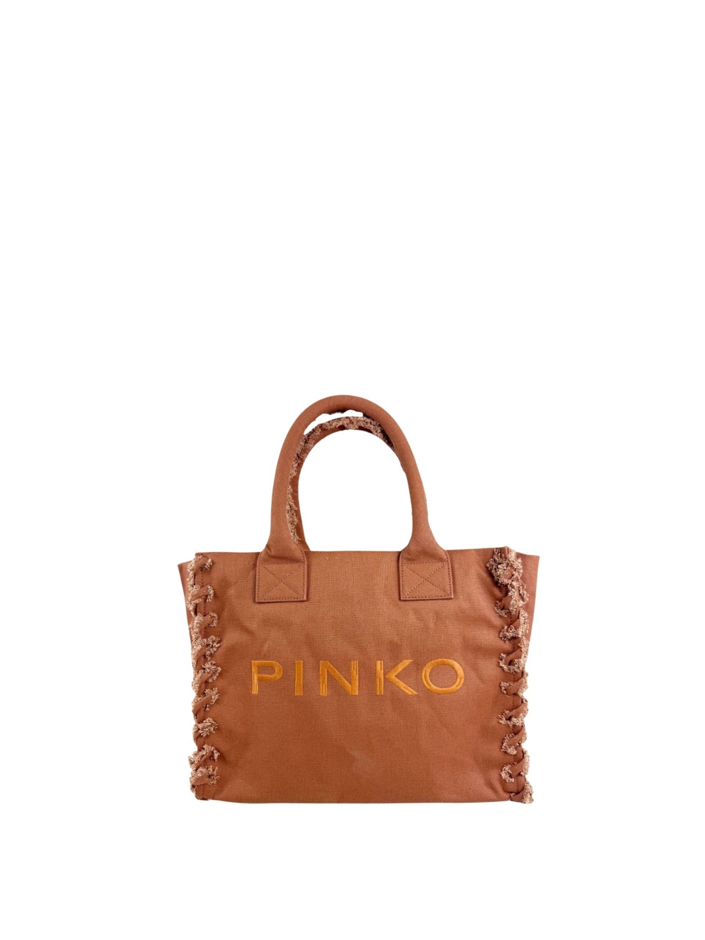 PINKO Дамска чанта в бежово: отпред