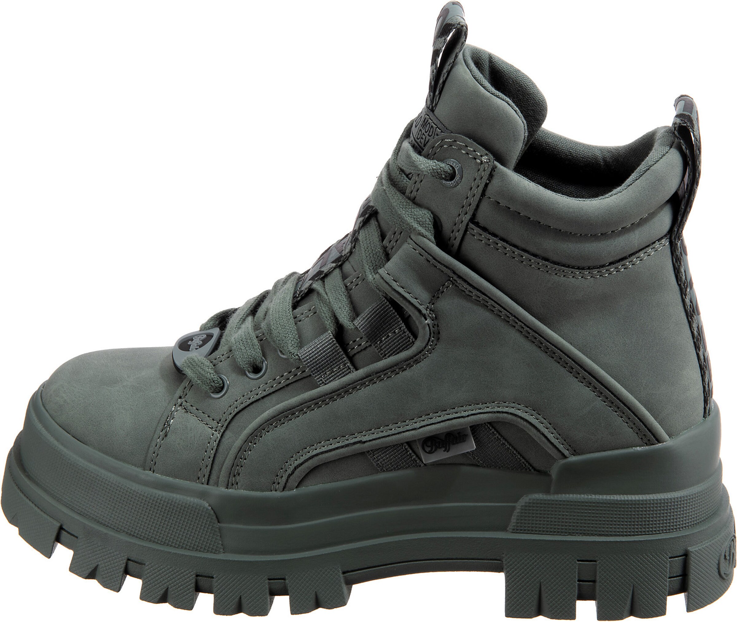 BUFFALO - Botines con cordones 'Aspha' en azul